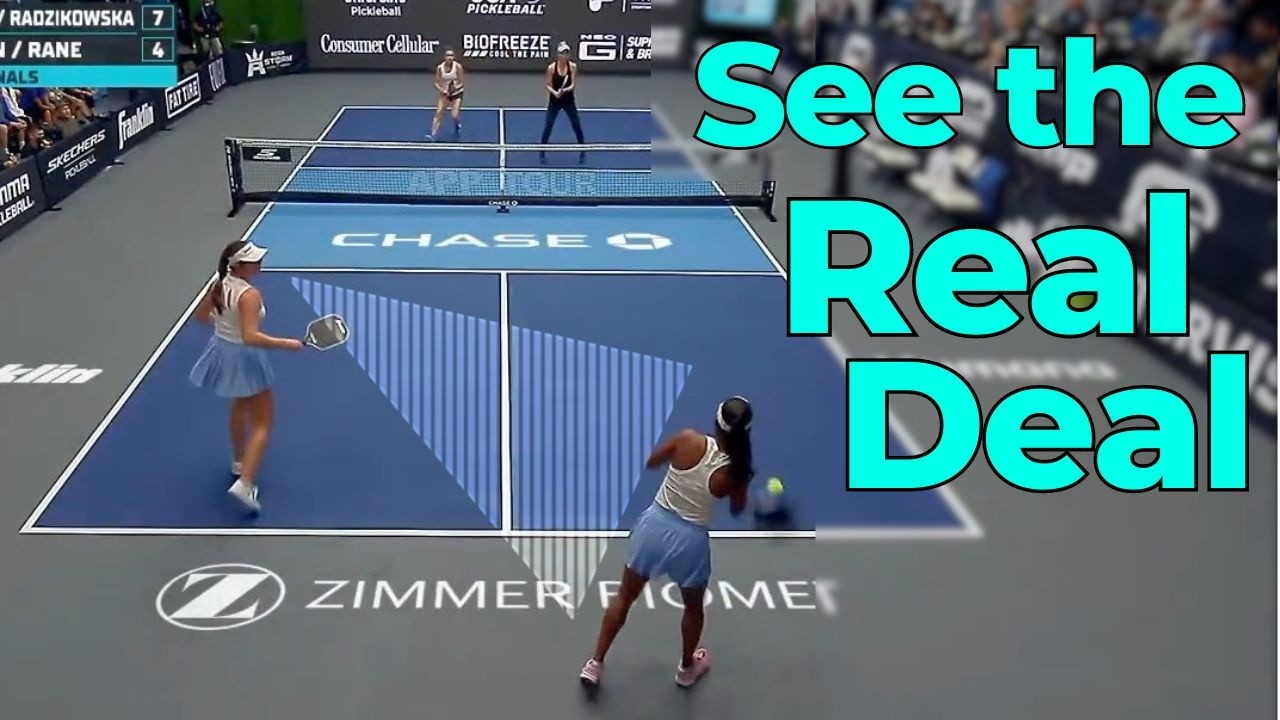 Why you're getting slammed - get the right answer from a pickleball professional