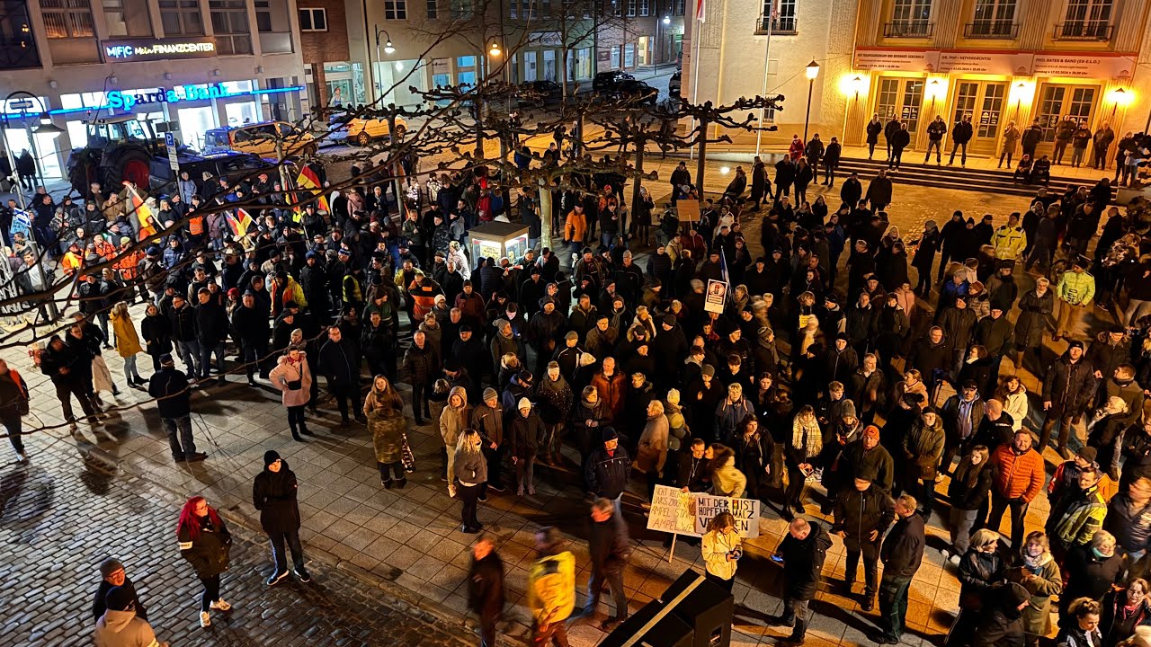 Wittenberge 29 01  Demo volle Länge   4K