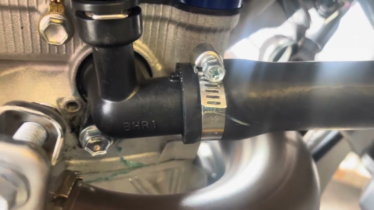 2025 YZ450F Coolant Leak