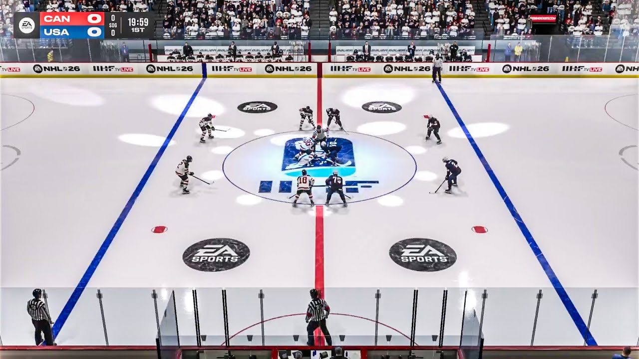 USA vs Canada - Women's Gold Medal Game Winter Olympics 2026 NHL 26 Gameplay