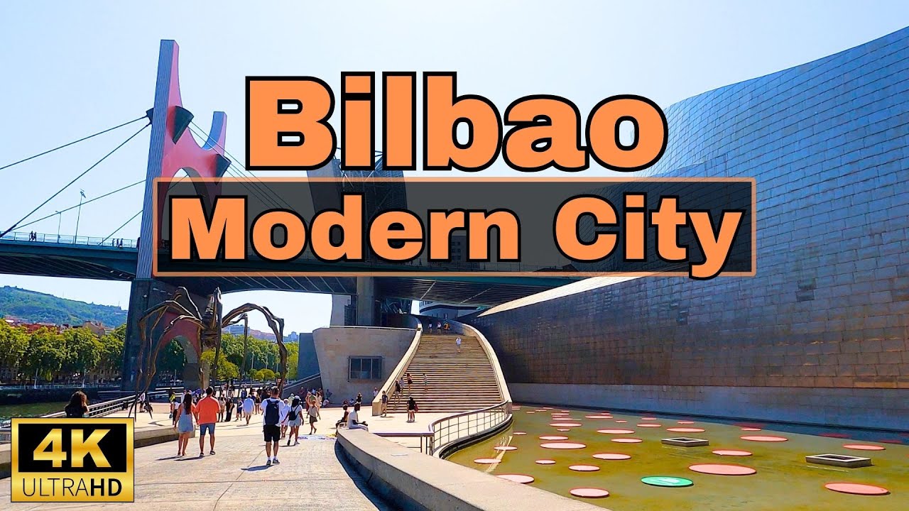 Bilbao City Walk - 4K HDR Walking Tour