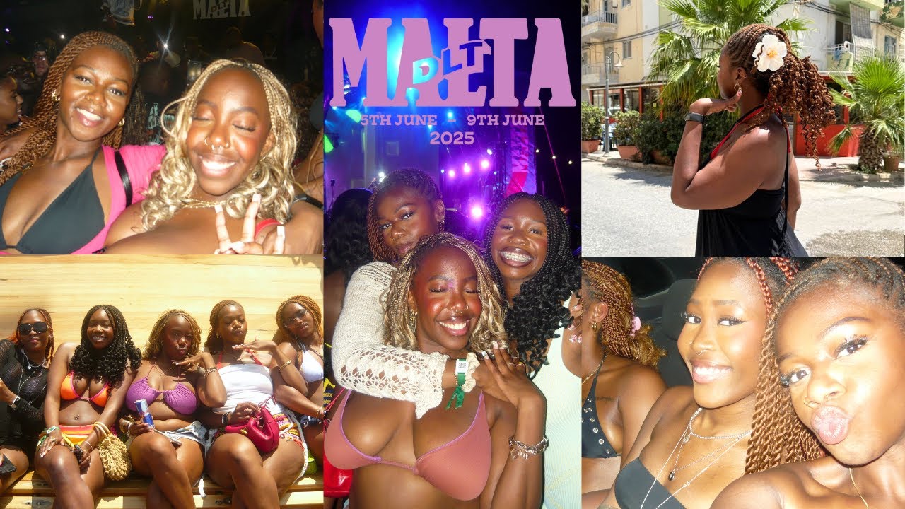 DLT MALTA 2025 VLOG 🌴💋| fyi this video is very loud 😭 @dltbrunch