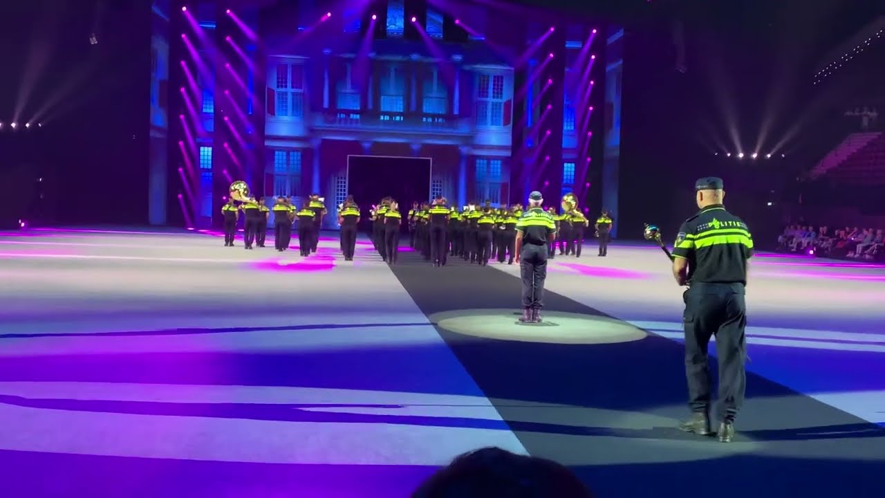 Nederlands Politie Orkest - Amsterdam Mars - Nationale Taptoe Ahoy Rotterdam 2022
