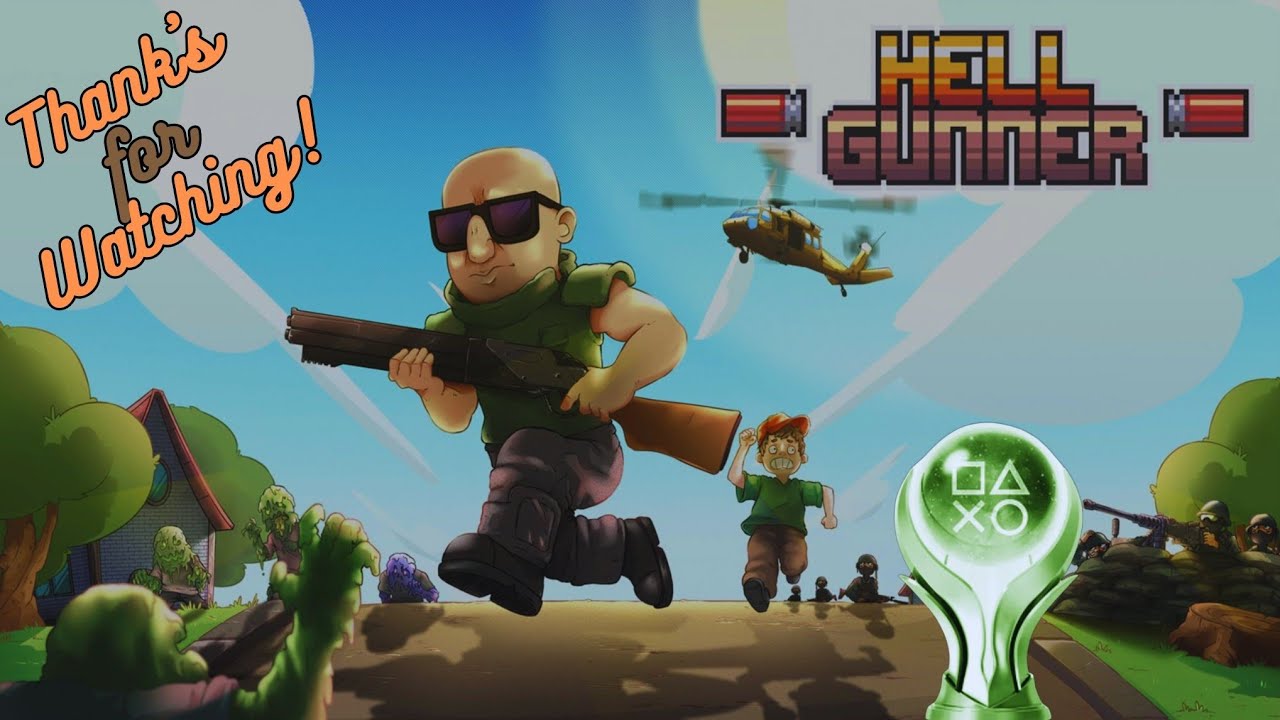 HellGunner - European Version 100% All Trophies + Platinum PS4 & PS5