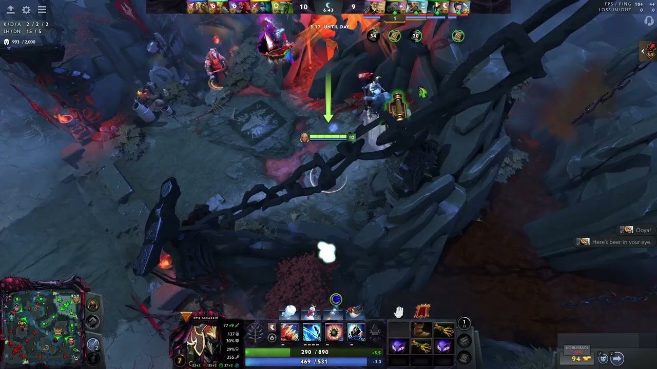 Dota 2 invoker (facet:  Mind of Tornarus) turbo