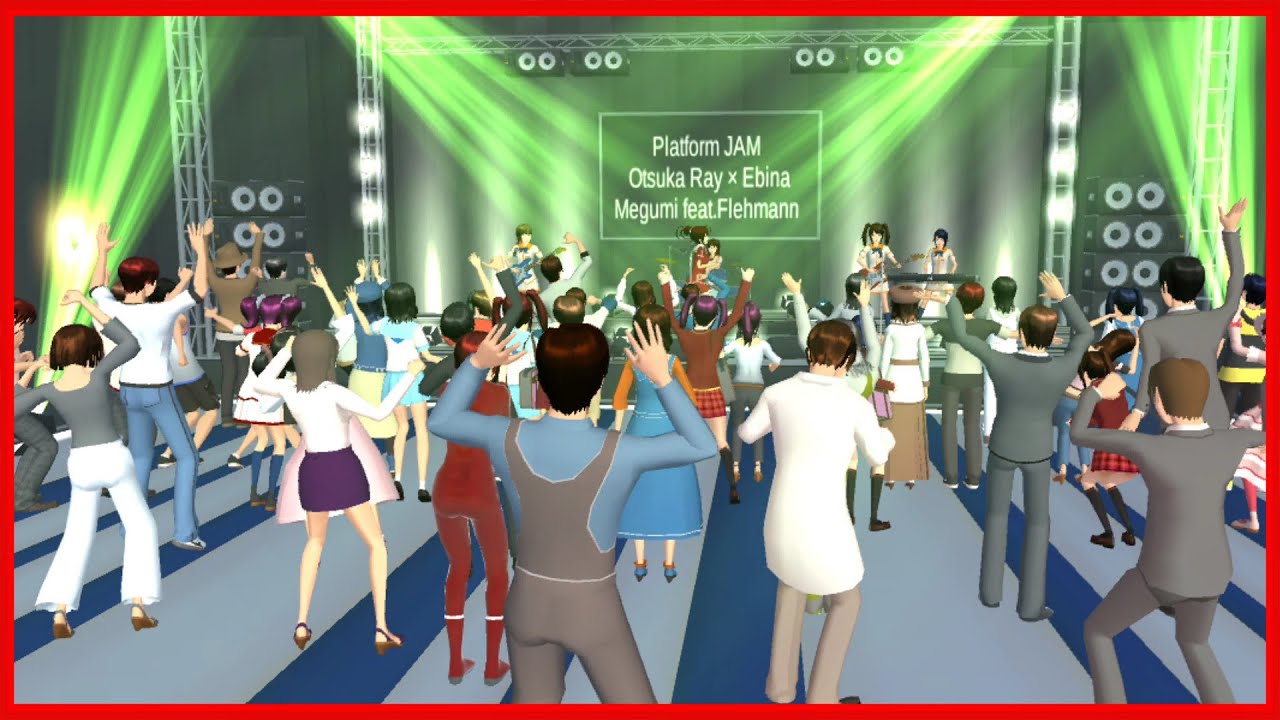 Greatest Live Musical Performances || SAKURA School Simulator