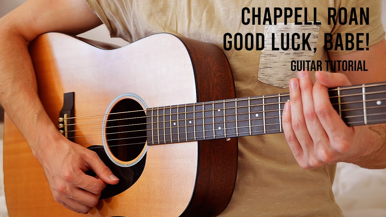 Chappell Roan - Good Luck, Babe! EASY Guitar Tutorial With Chords / Lyrics