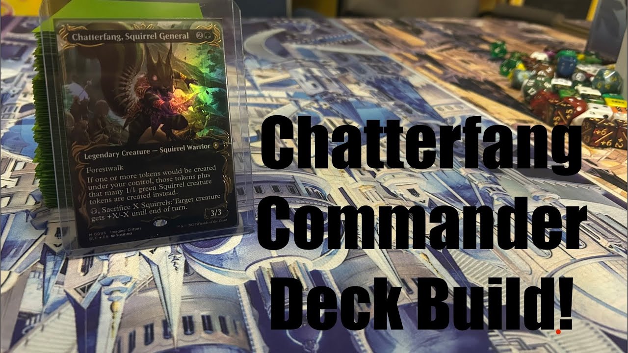 All(most) Full Foil Squirrel Commander Deck