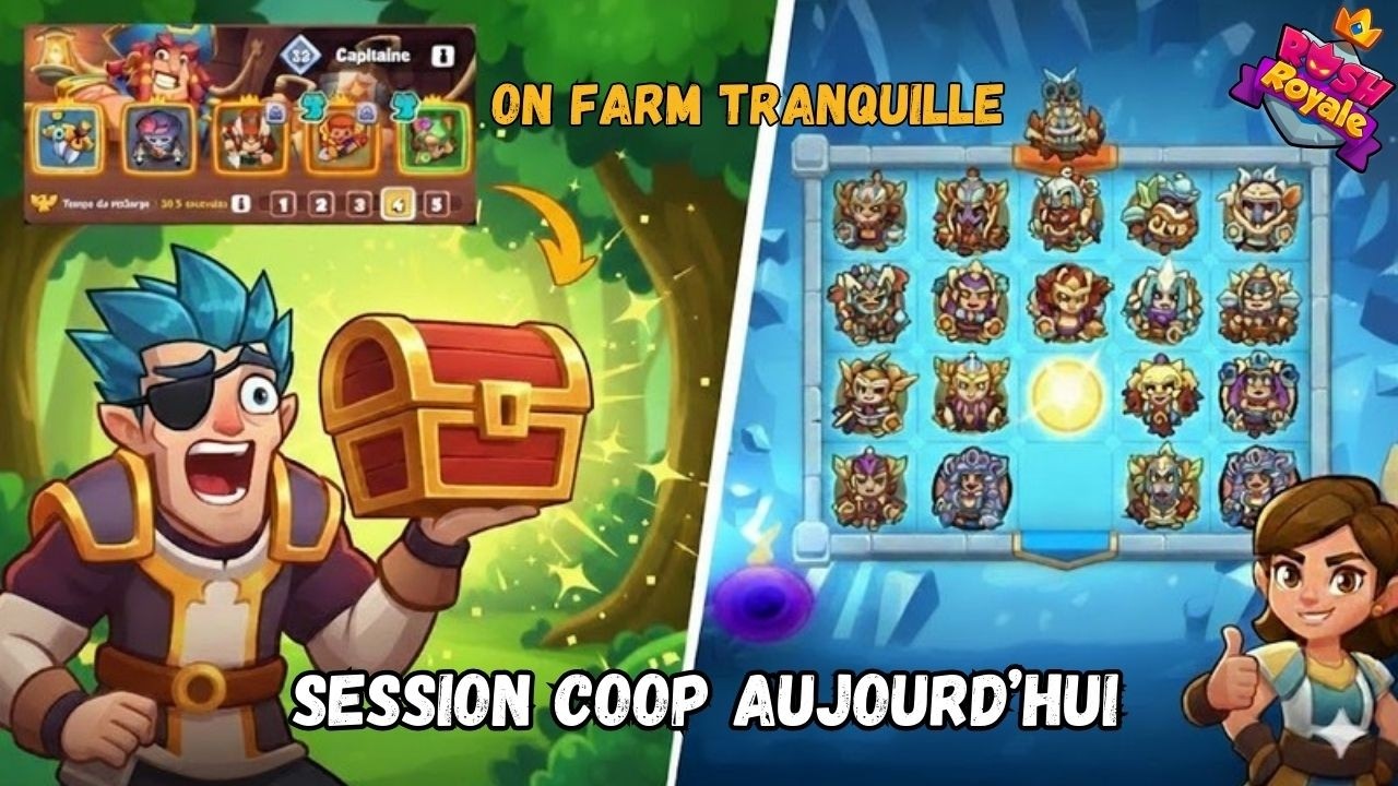 Rush Royale | Petite session co-op aujourd’hui les amis