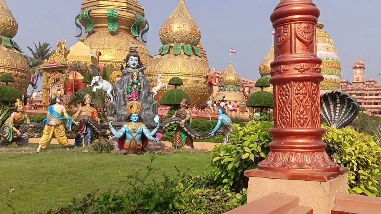 समुद्र मंथन दृश्य