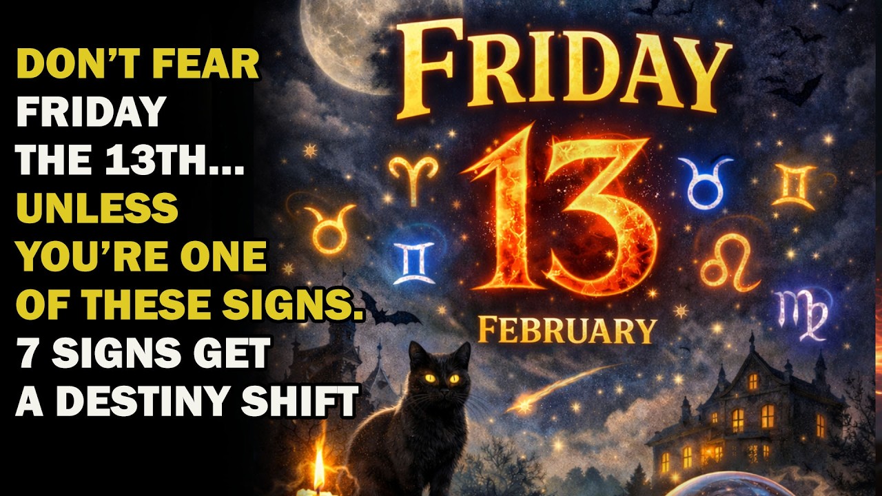 Don’t Fear Friday the 13th… Unless You’re One of These Signs. 7 Signs Get a Destiny Shift