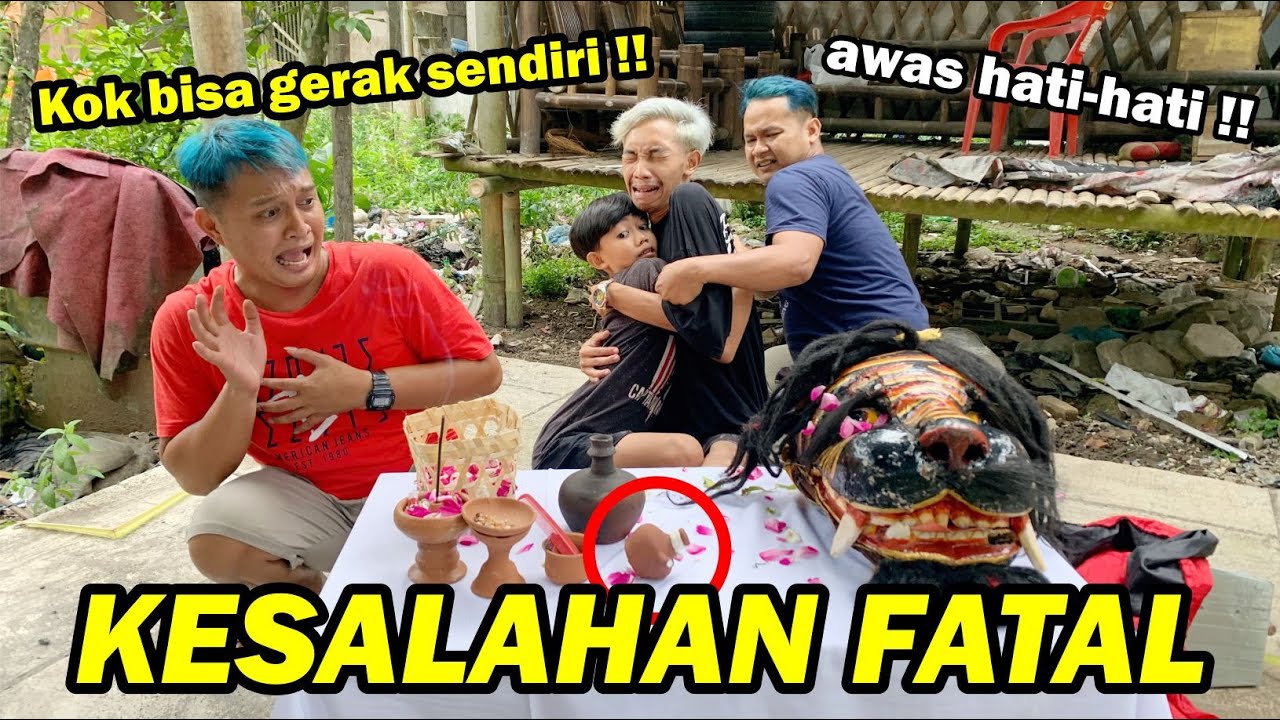 Detik-detik Khodam Barongan lepas !! SATU TEAM PANIK