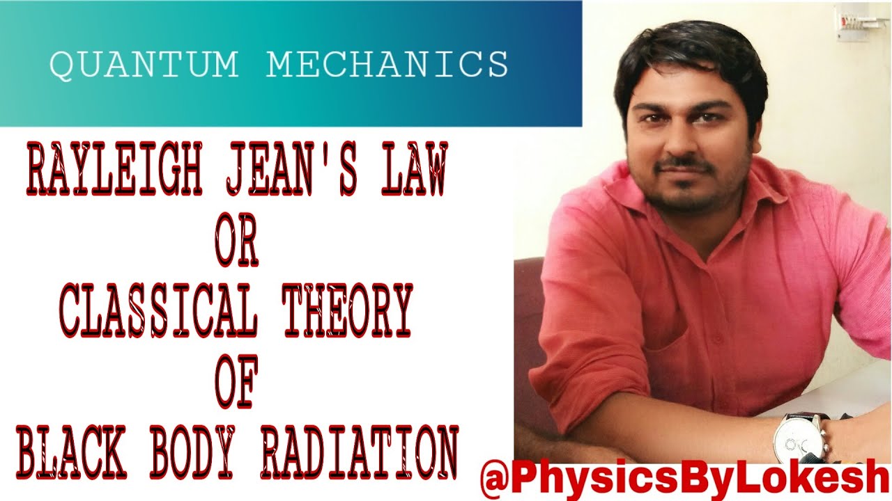 RAYLEIGH JEAN'S LAW OR CLASSICAL TH. OF BLACK BODY RADIATION