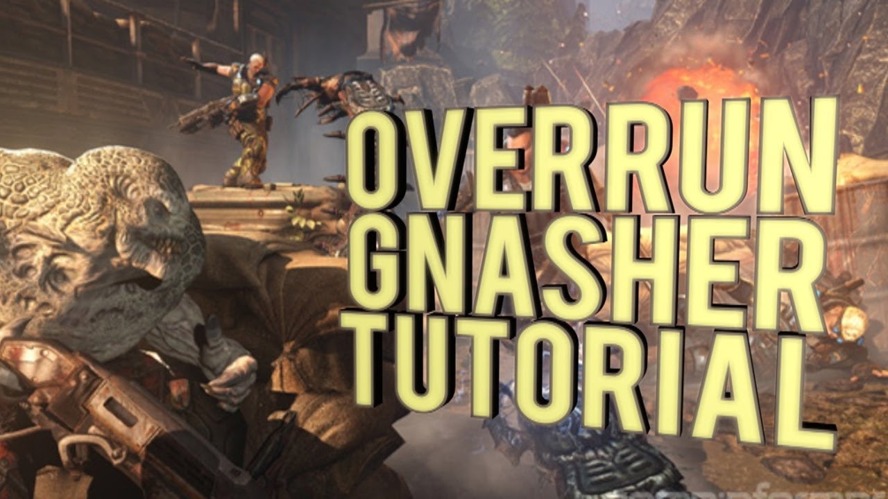 Gnasher Shotgun Tutorial For Gears of War Judgement Overrun
