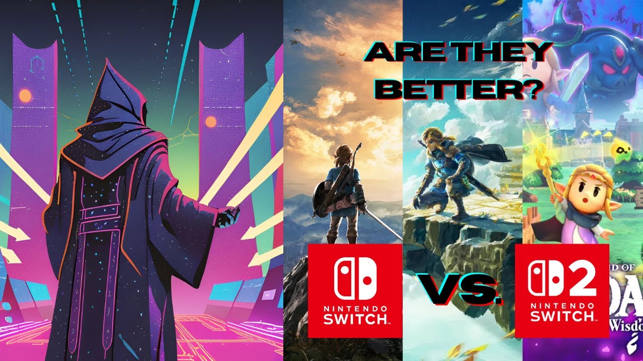 Does it run better on Switch 2? | Zelda Games | Switch vs. Switch 2 Comparison