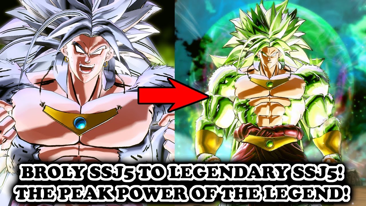 BROLY GOES SSJ5 & LEGENDARY SSJ5! THE PEAKNESS OF THE LEGENDARY SAIYAN! Dragon Ball Xenoverse 2 Mods