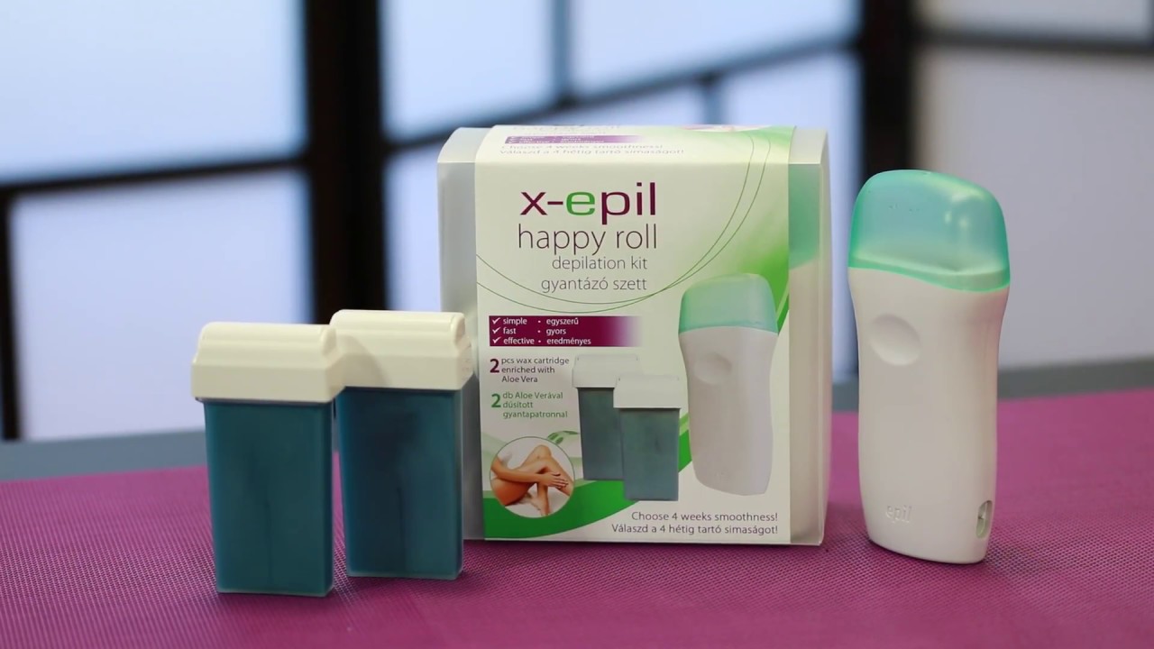 X-Epil Happy roll gyantázószett