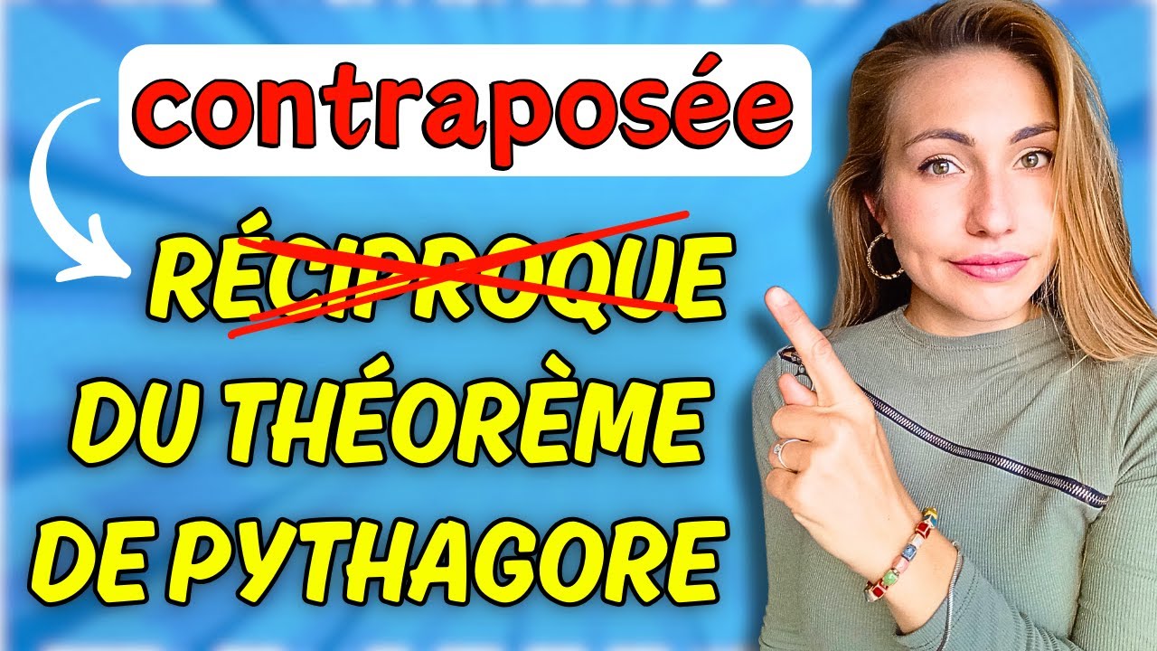 La CONTRAPOSÉE du théorème de Pythagore (hors programme)