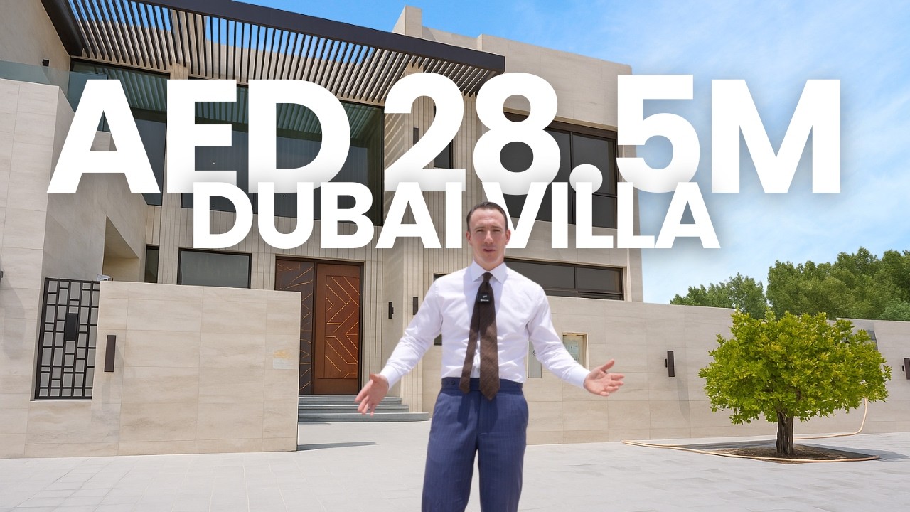 Inside A AED 28.5M 5-Bedroom Dubai Villa | Nad Al Sheba Property Tour