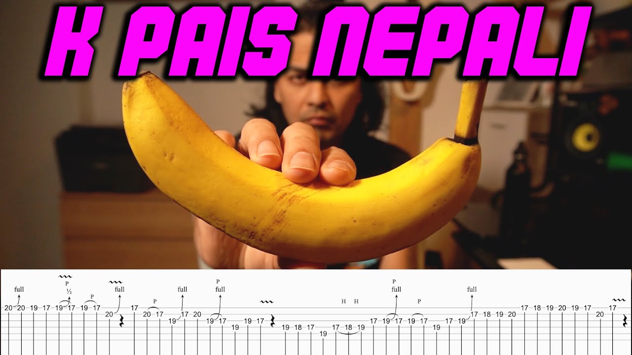K Pais Nepali | The Shadows Nepal Guitar Lesson with tabs