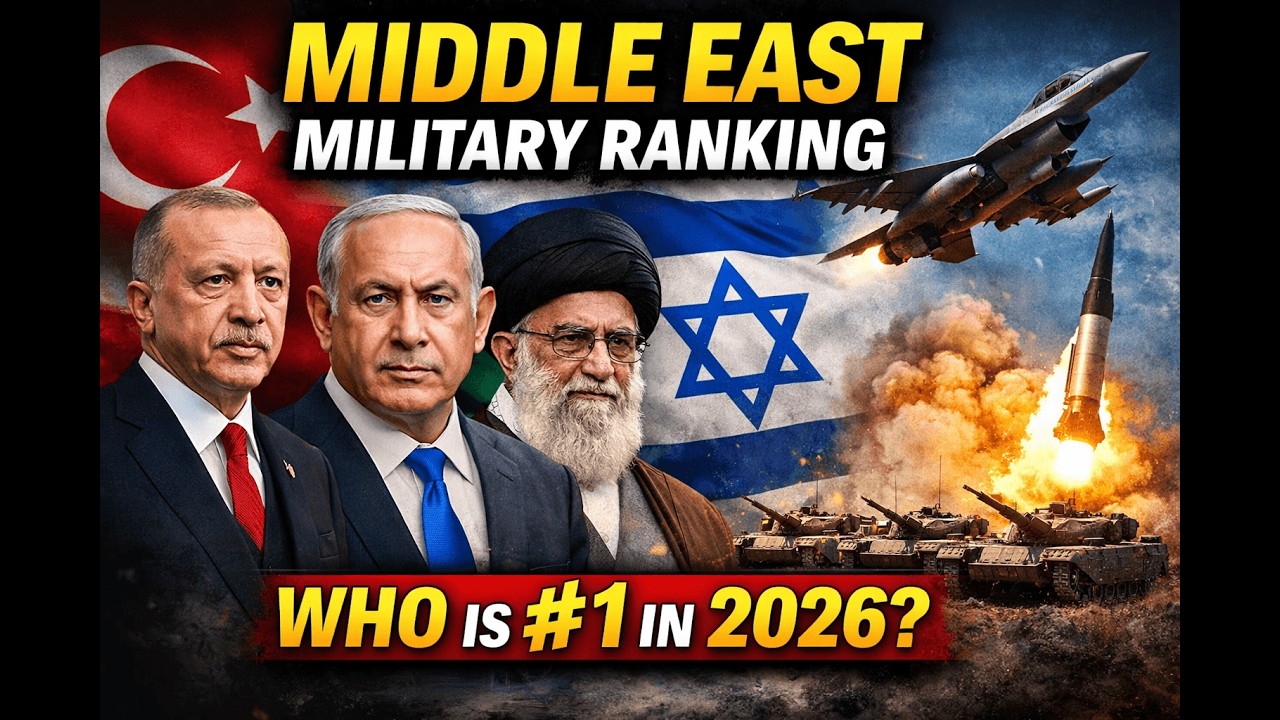 Middle East Military Power Ranking (2026) | Who Is Strongest?