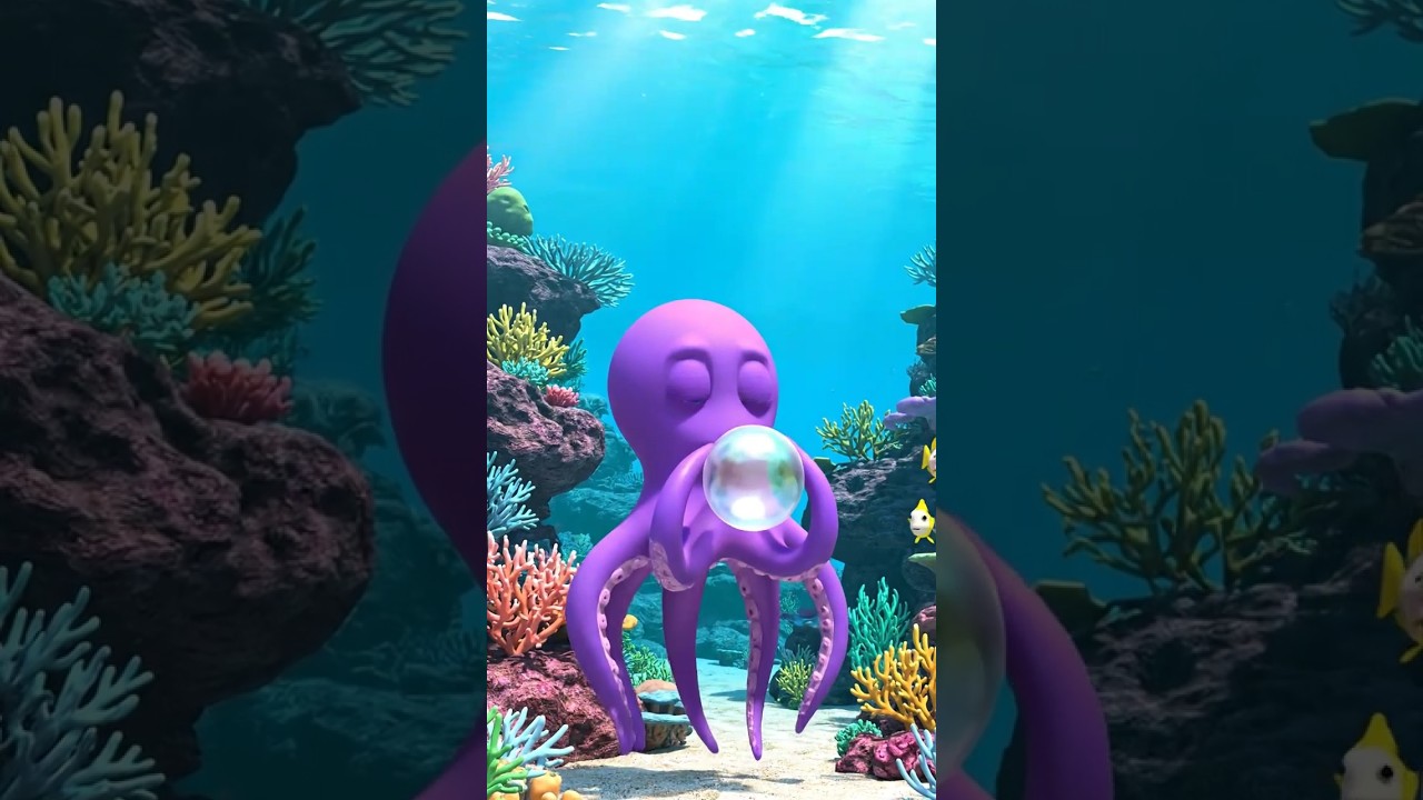 Octopus 8: The Cephalopod Creating Balloons and Making Friends