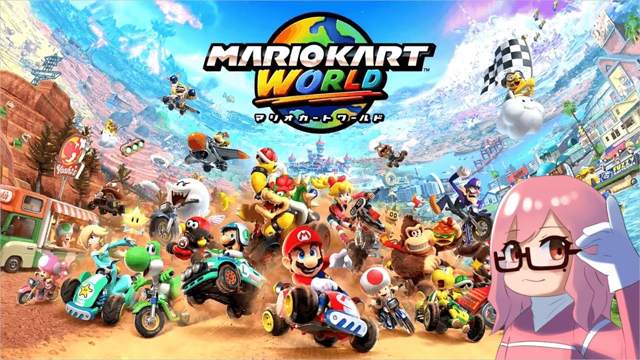 【マリオカートワールド】#1    新作マリカ遊びつくす！　#だがしや  #マリオカート