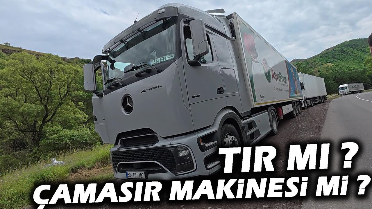 2025 Mercedes Actros İnceledim / Gürcistan Berbat Yollar / T1 Evrak Problemi !