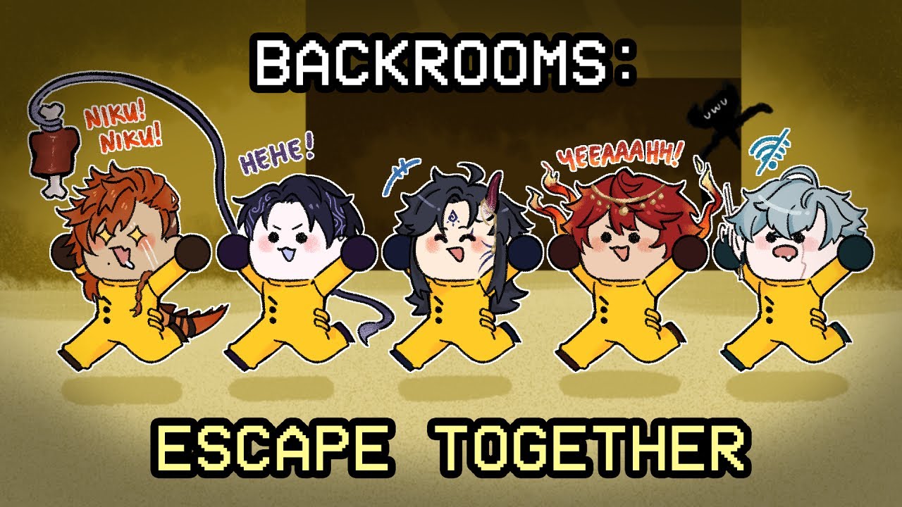 【Backrooms: Escape Together】The Backrooms should be Scared of US! 【RAVANIS COLLAB】