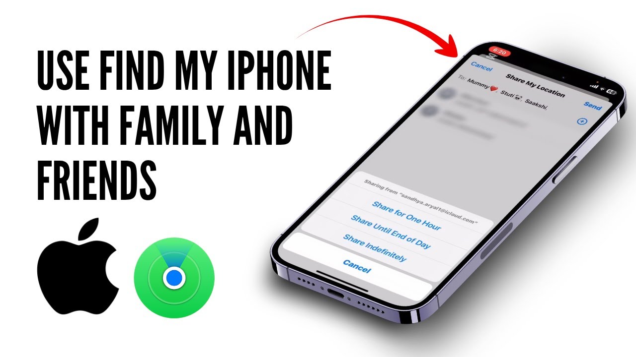 How to Use Find My iPhone with Family and Friends