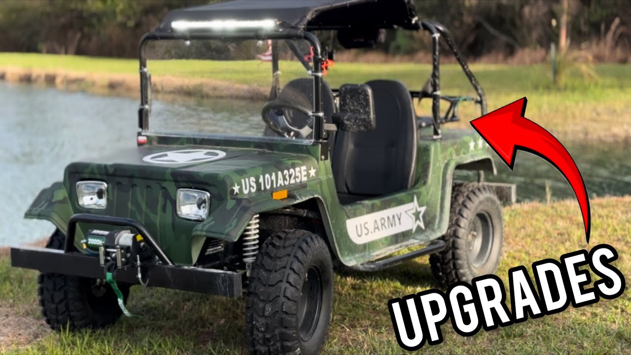 200cc Mega Jeep Gets Upgrades! 