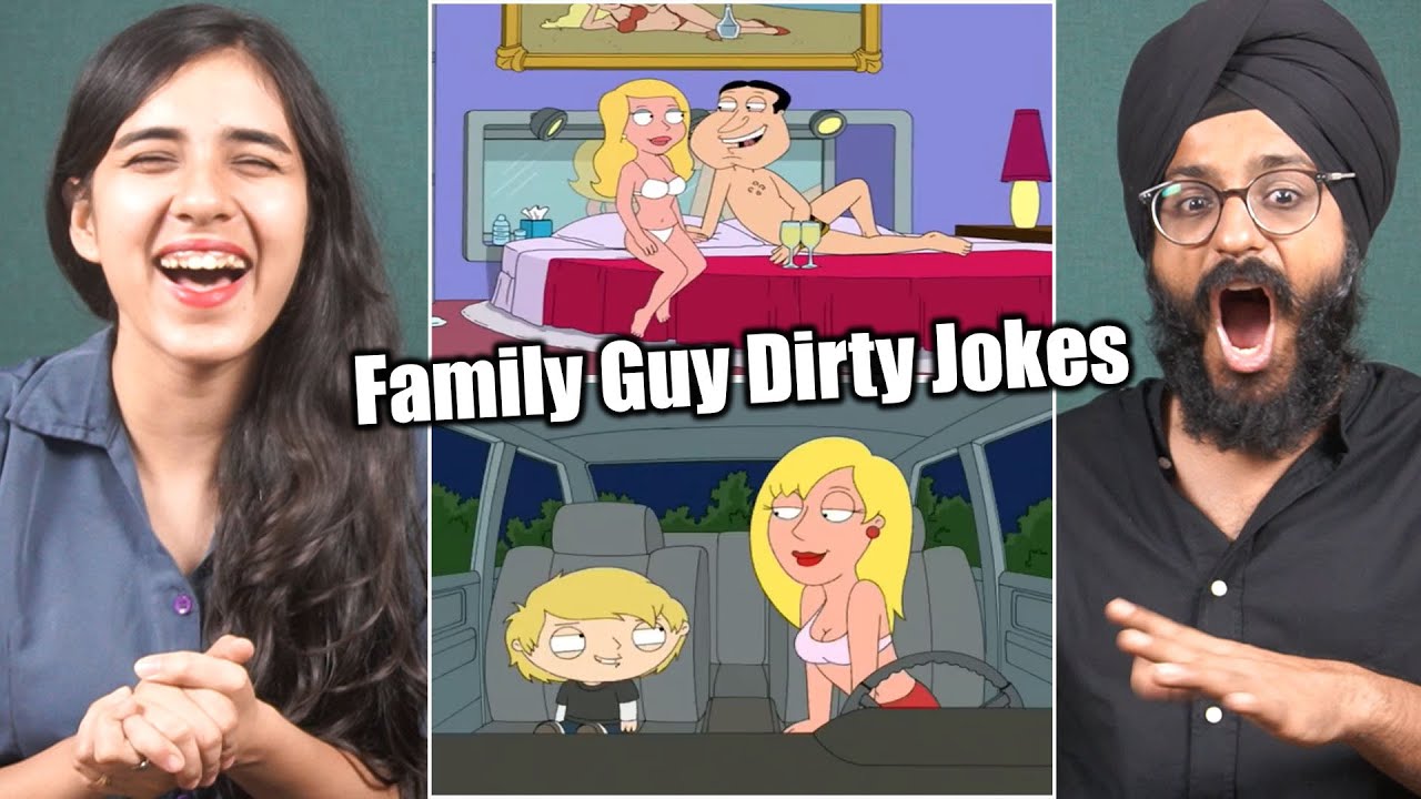 Indians React to Family Guy Dirty Jokes Compilation (Try not to Laugh!)