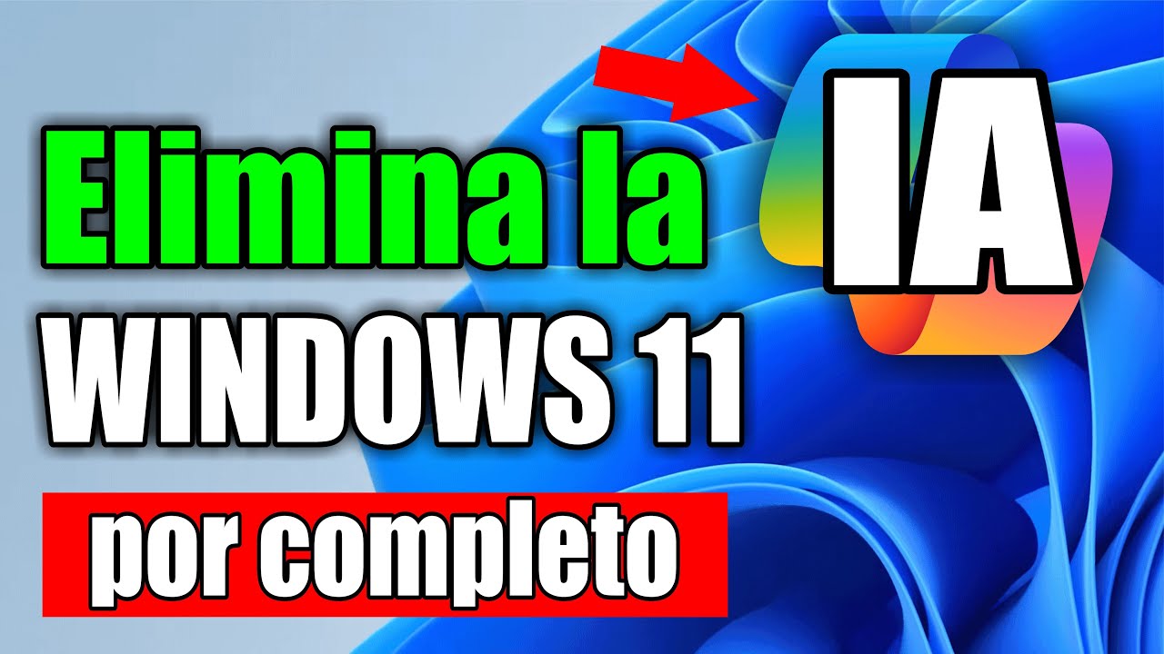 ¡Elimina TODA la IA de Windows 11 y Aumenta el Rendimiento al 100% (Fácil y Seguro)