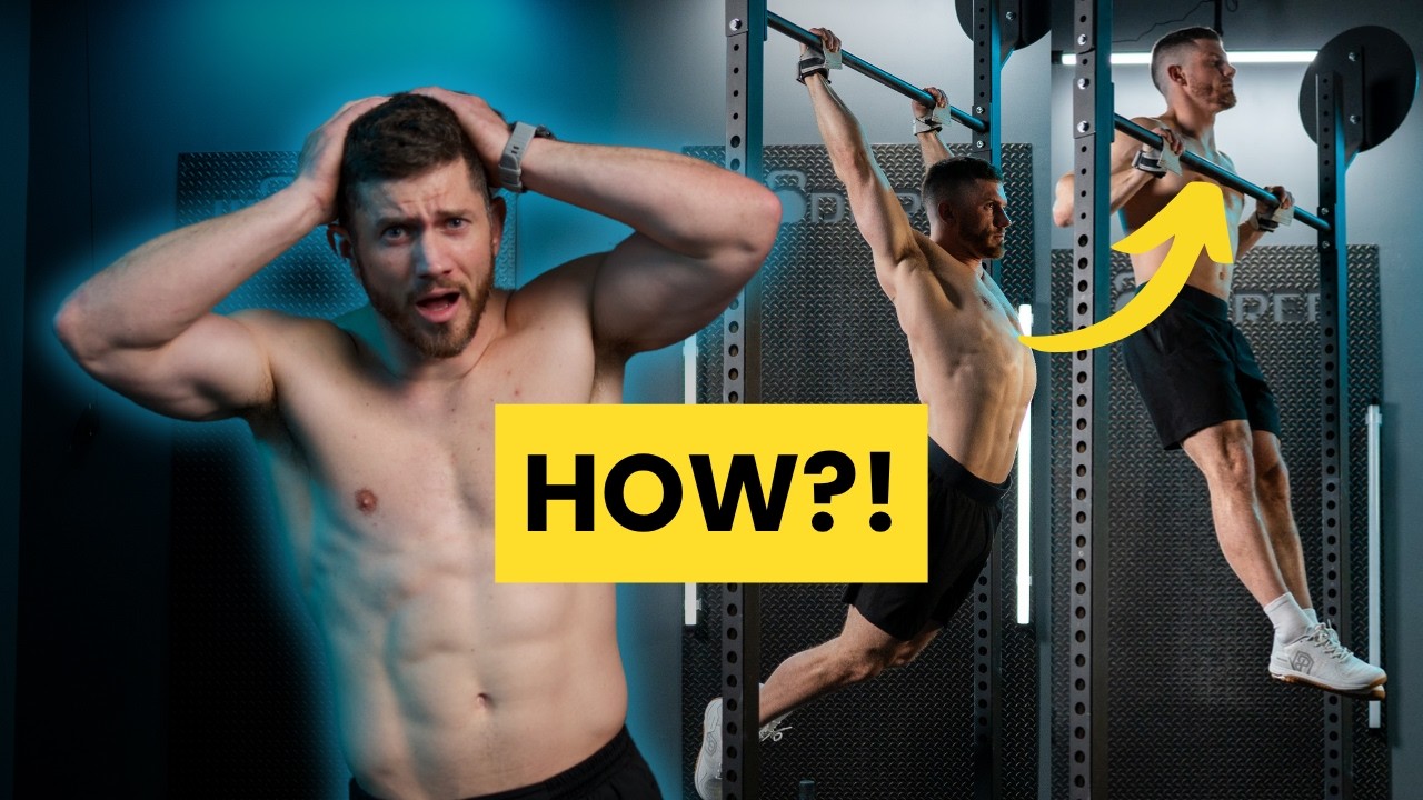 Kipping Pull-ups for CrossFit Beginners (SLOW MO PROGRESSION)