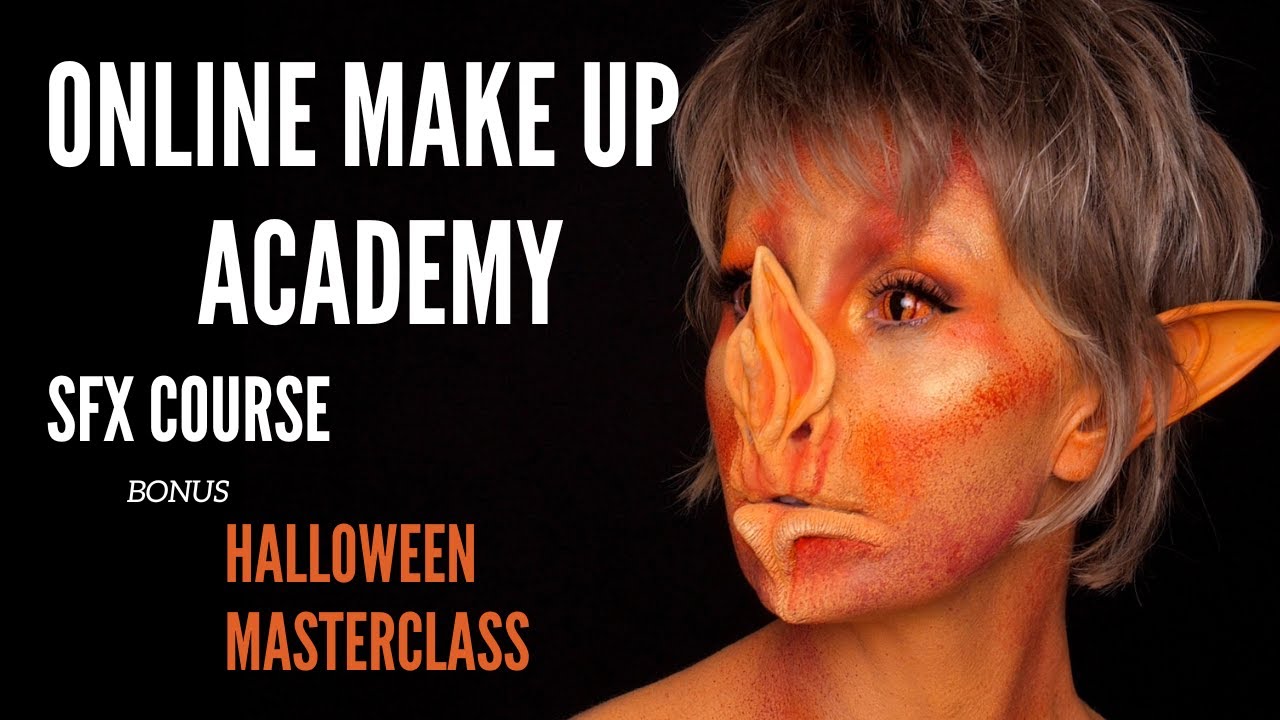 How to become a Pro SFX artist and get ready for Halloween with Online Makeup Academy