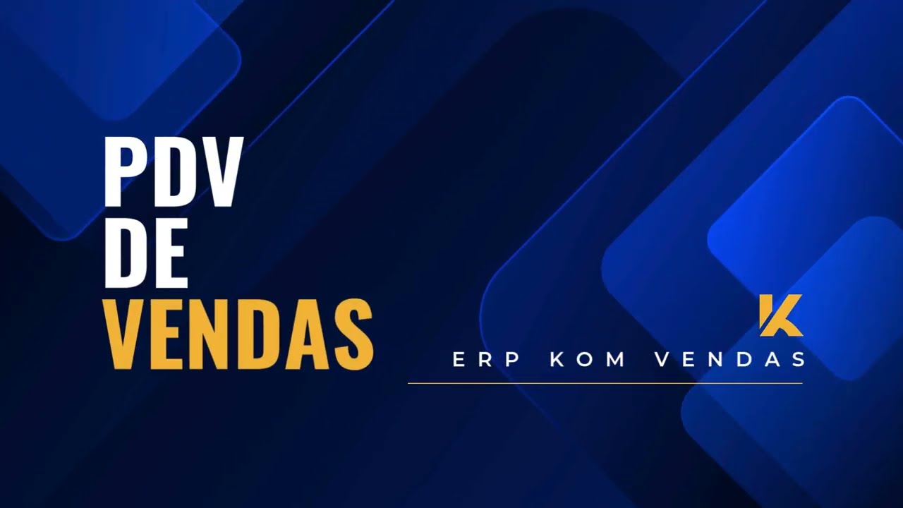 ERP KOM Vendas - PDV de Vendas Completo