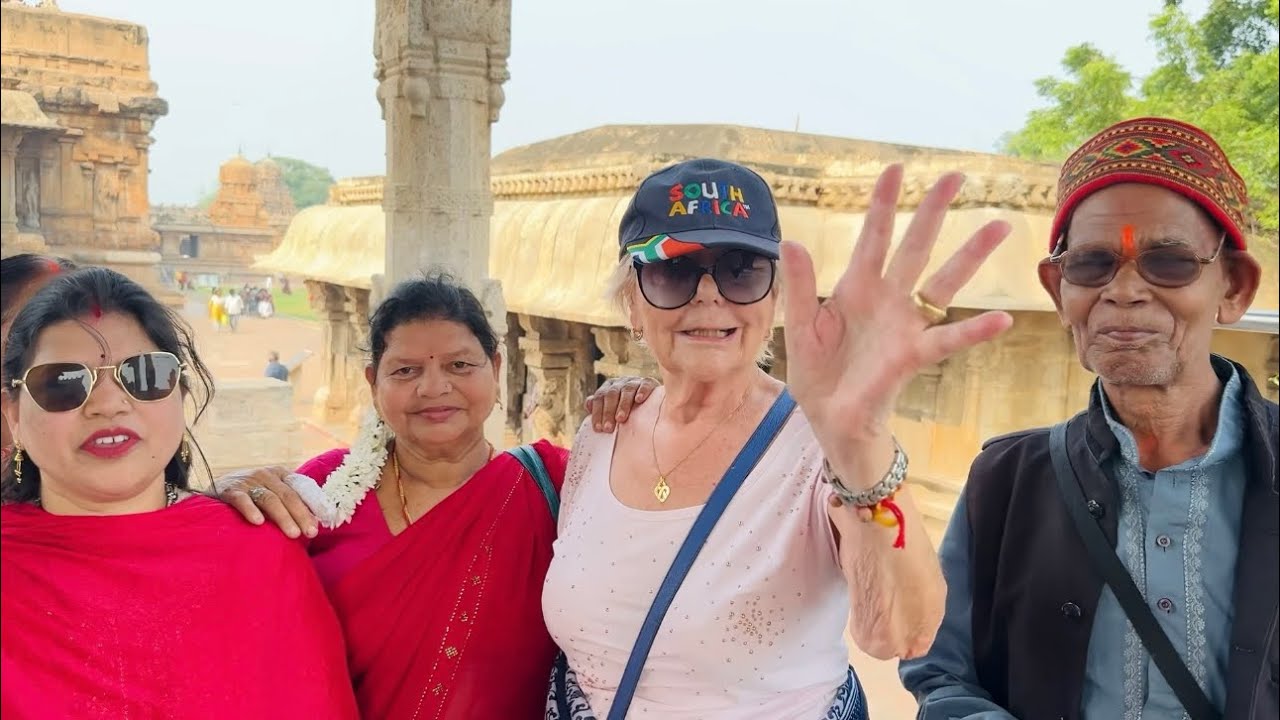 Meeting Foreigners in Thanjavur❤️
