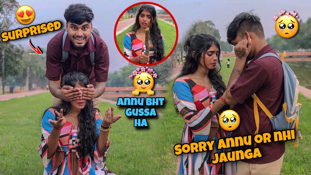 Kolkata Se Aa Gaya 😋❤️ || Annu को दिया सरप्राइज़्ड Annu रोने लगी 🥺🥹