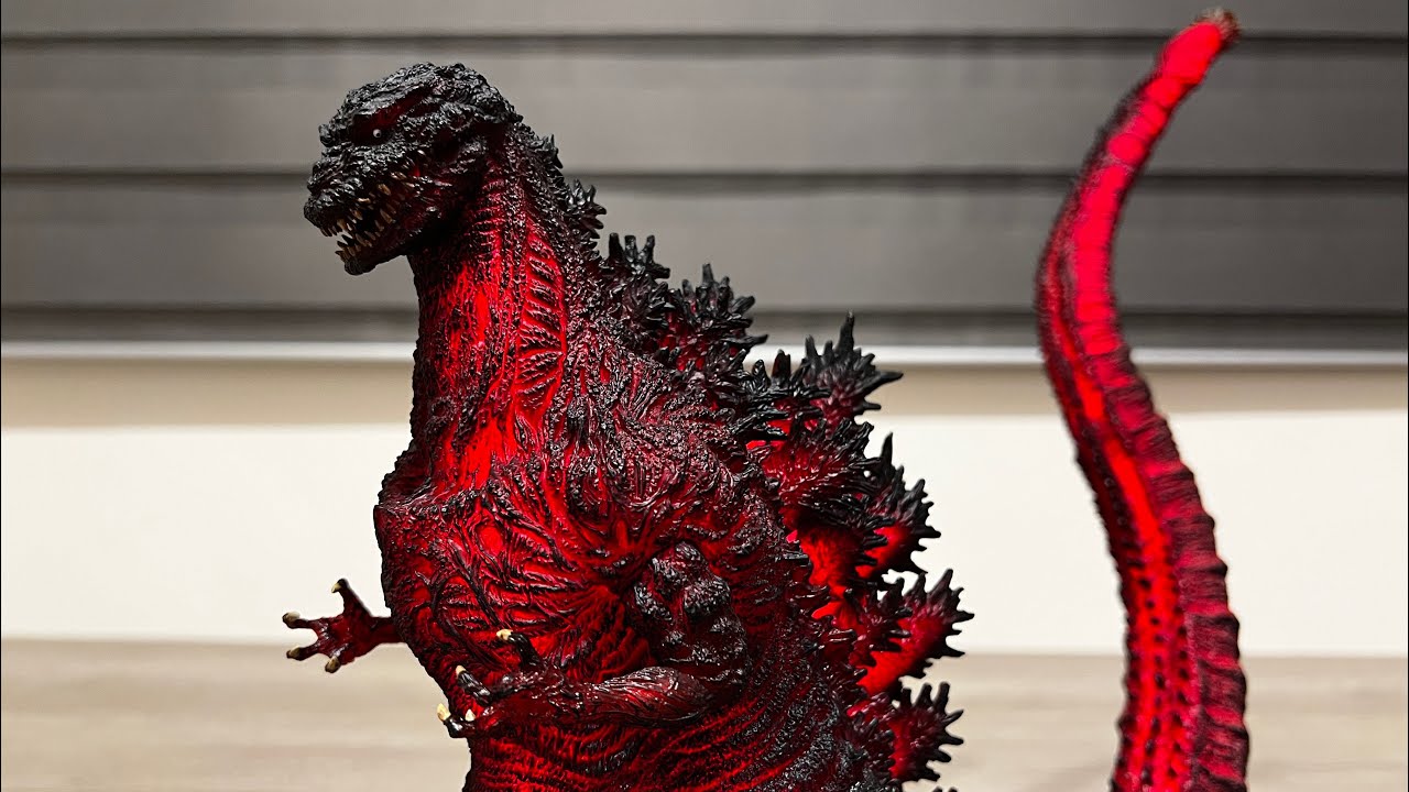 【X-Plus】最強發光特效CP值爆表！東寶30cm真哥吉拉2016第4形態 發光版｜Toho 30cm Yuji Sakai Godzilla(2016)4th Form Light up Ver.