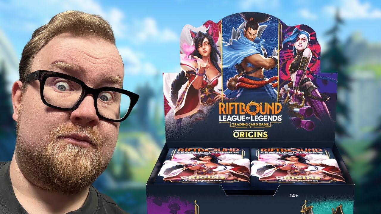 RIFTBOUND TCG ORIGINS opening (karty League Of Legends)