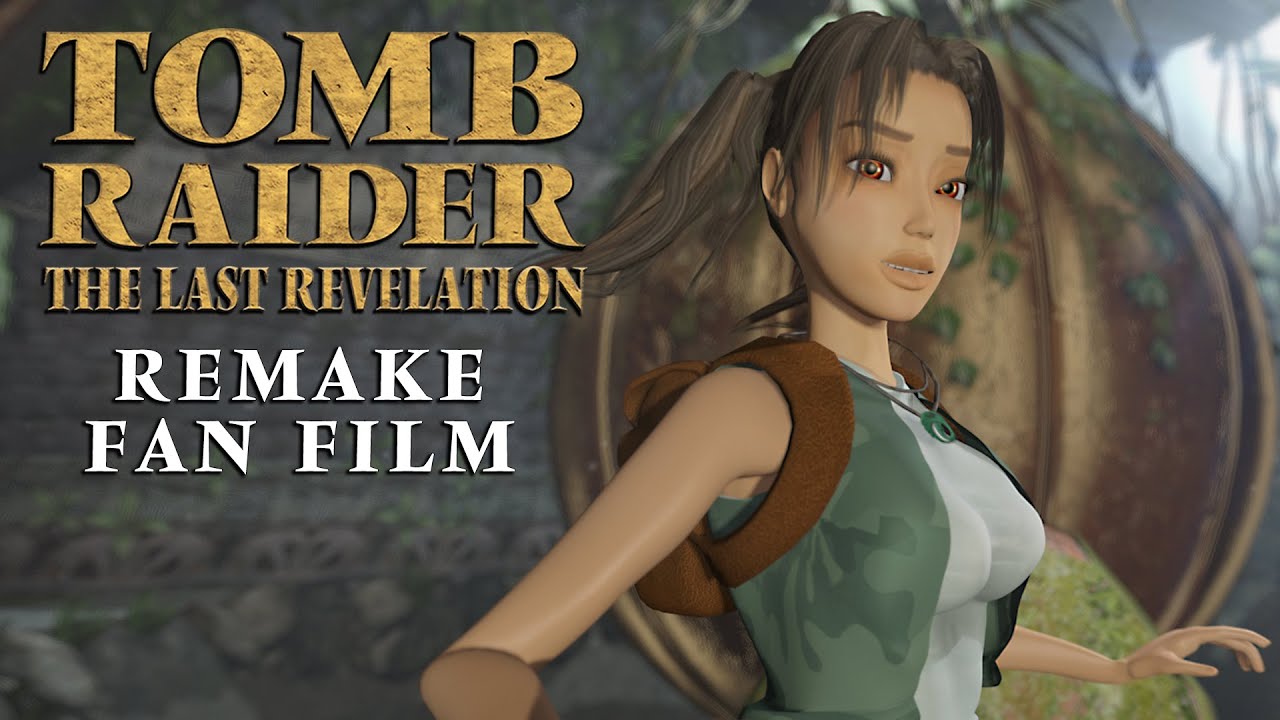Что, если бы Tomb Raider IV вышла в 2006 году? Ремейк фанатского фильма [английский, французский,...