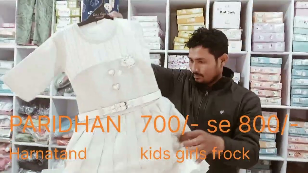 Kids girls frock paridhan harnatand
