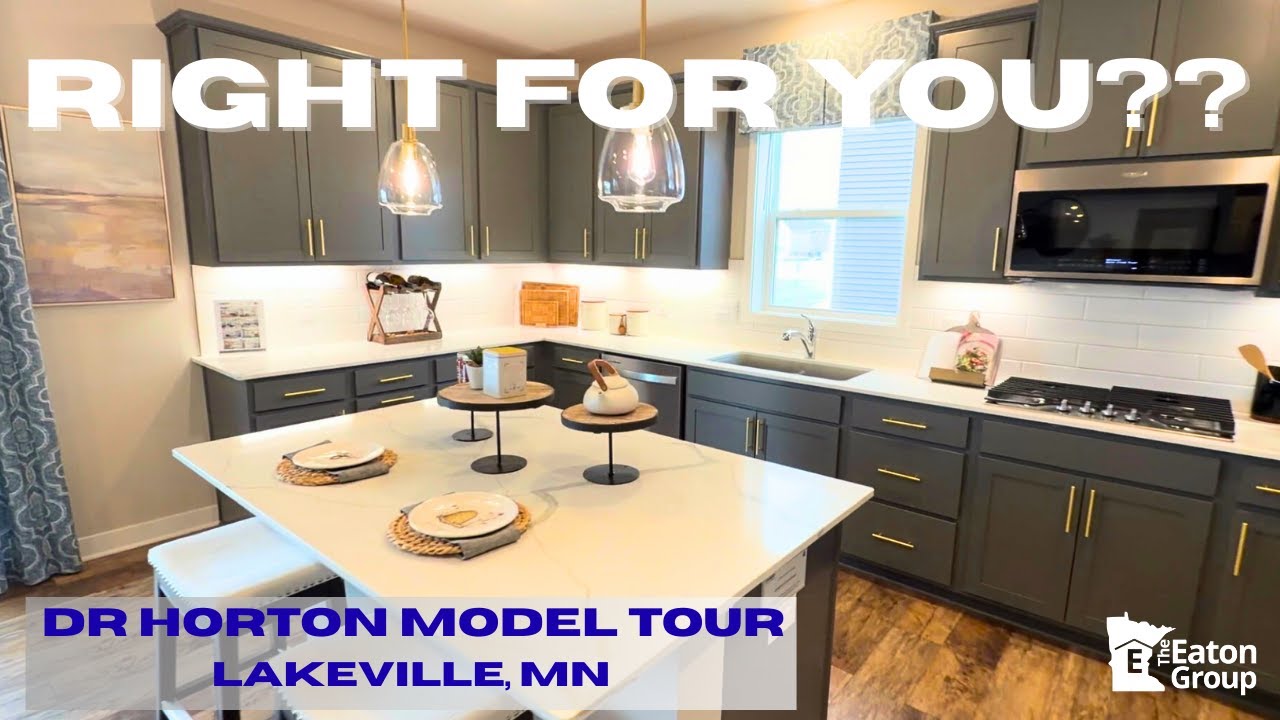 Lakeville MN New Construction Model Home Tour | Resort-Style Living at $650K?