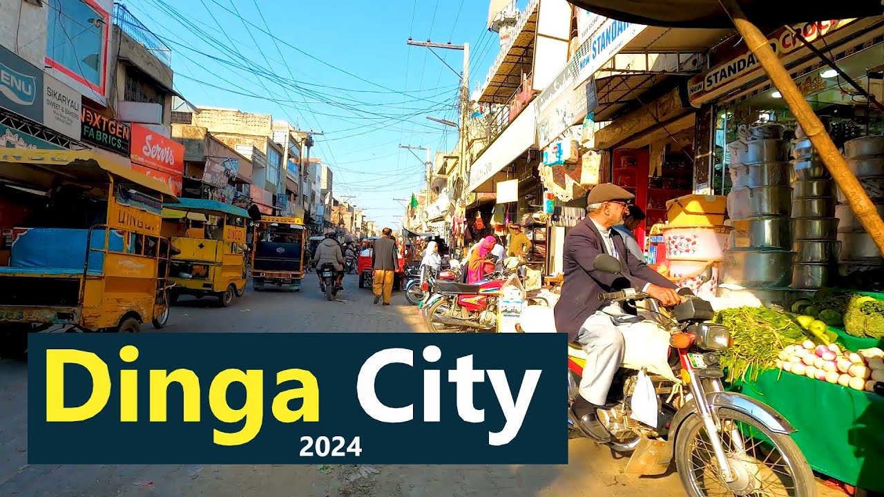 Dinga City in 2024 | Gujrat Pakistan | ڈنگہ شہر