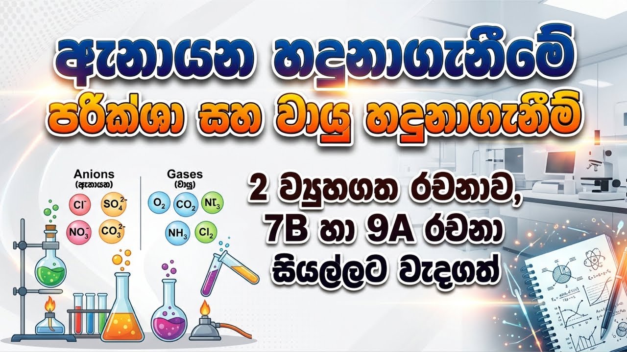 රචනා,ව්&zwj;යුහගත රචනා, MCQ ඔක්කොටම වැදගත් වෙන මාතෘකාව.