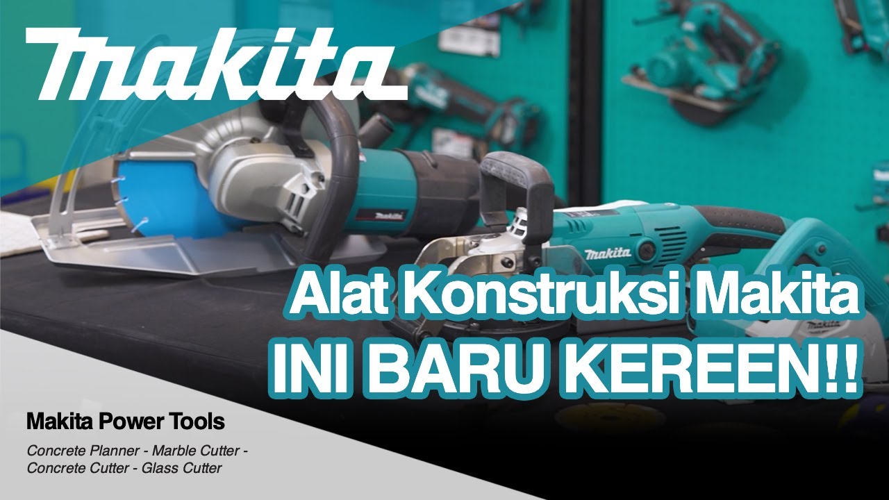 ALAT KONSTRUKSI MAKITA 4112HS CONCRETE CUTTER, INI BARU KEREN! #ToolBox Eps 28