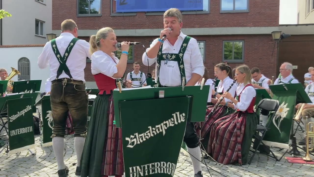 Blaskapelle Unterroth Paradekonzert Ulm 2024 - Blasmusik, wie machst du mich verrückt!