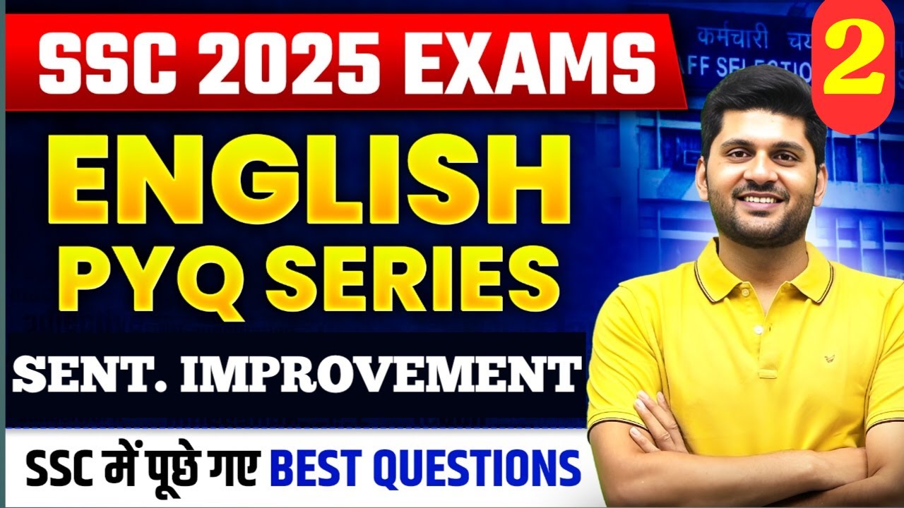 PYQ series|Aman sir free batch|ssc cgl 2025 notification|English classes for ssc cgl|ssc English