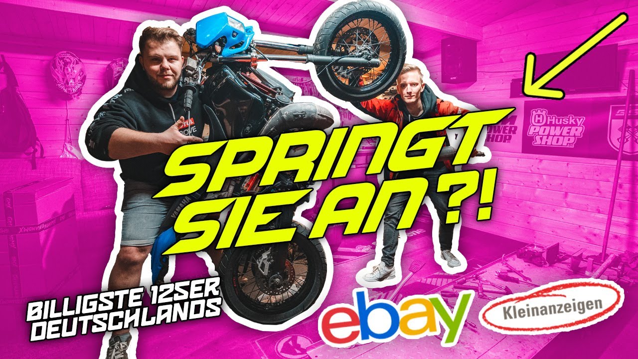 Wird die günstigste 125er Deutschlands wieder laufen? (eBay Kleinanzeigen)
