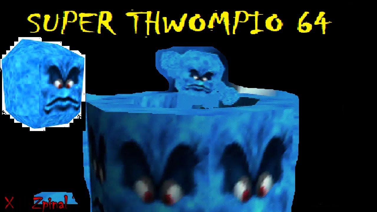 SUPER MARIO 64 HACK - THWOMPIO 64 - THE WEIRDEST HACK EVER!!!